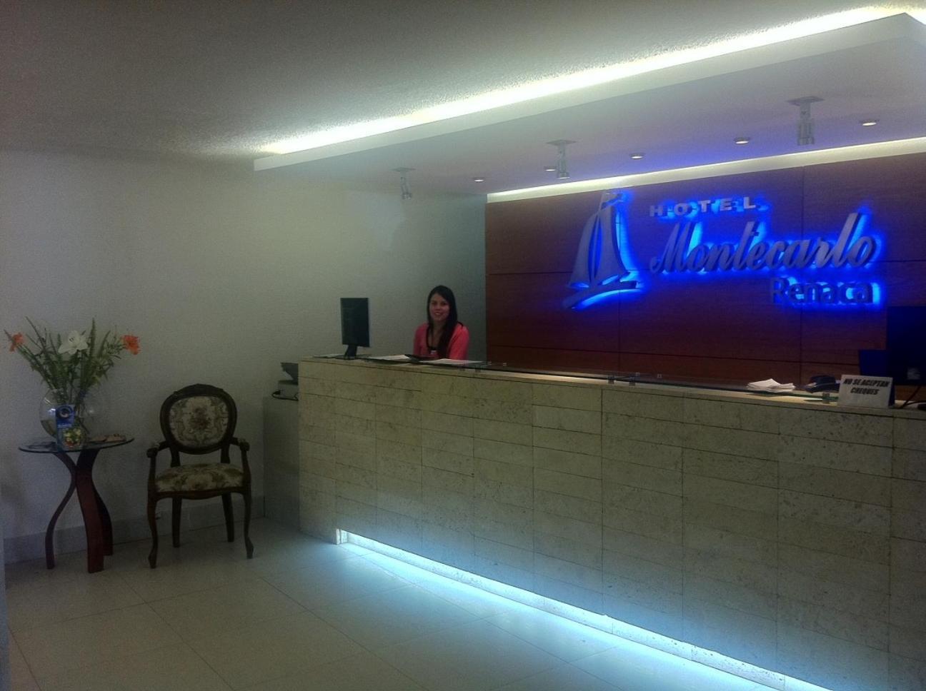 Hotel Montecarlo Vina Del Mar Bagian luar foto