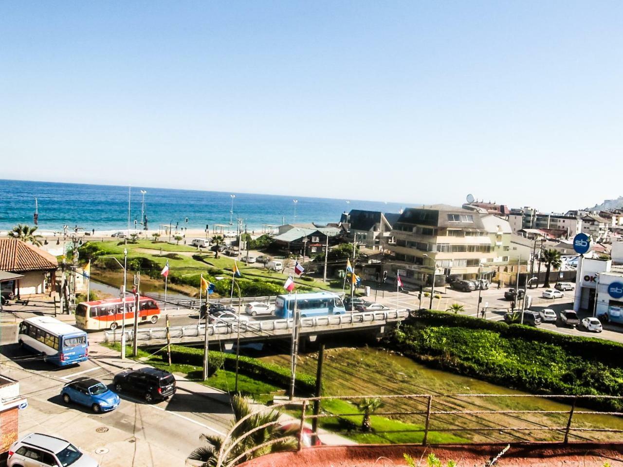 Hotel Montecarlo Vina Del Mar Bagian luar foto